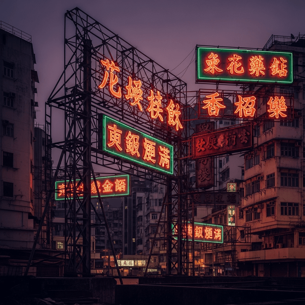 SUMITO — Neon Decay: Cataloguing the Last Gasps of Hong Kong's Buzzing Signage