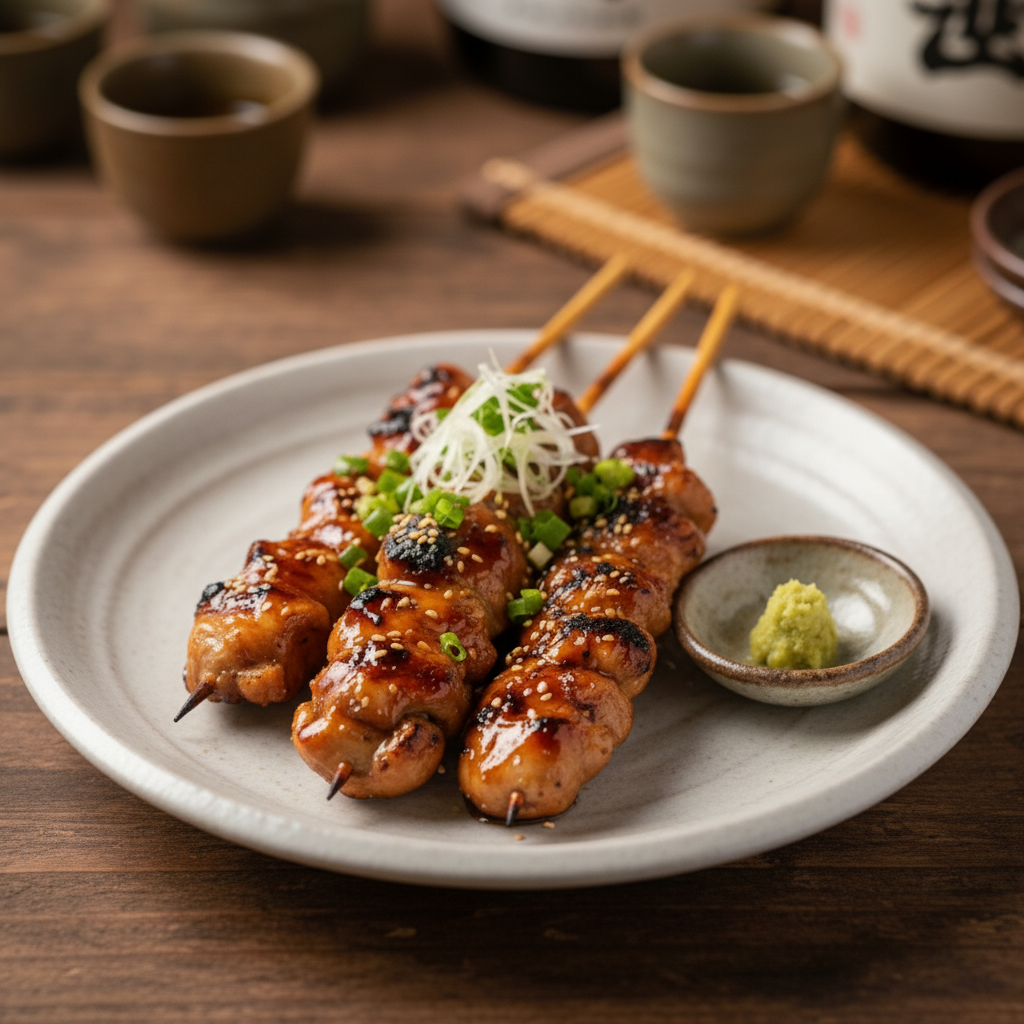 Charcoal grilled Nagoya chicken
