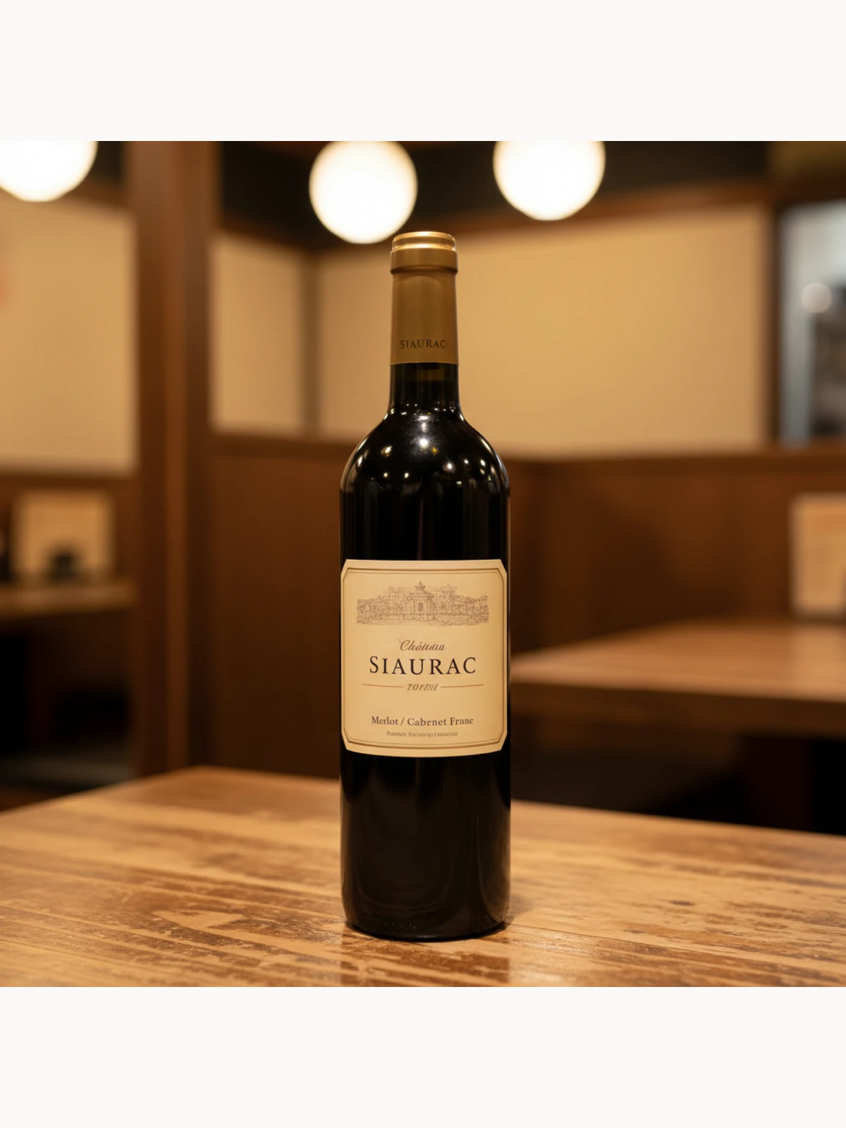 SIAURAC — Château — Merlot / Cabernet Franc